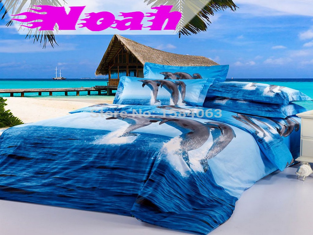 3d Bedding Sets Seascape 3d Bedding Sets