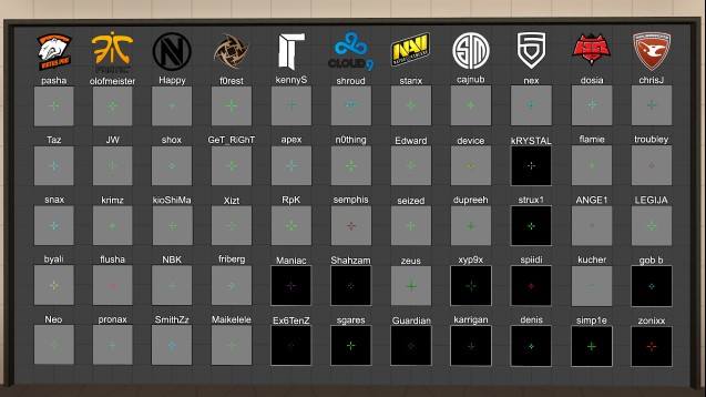 Как настроить прицел кс го карта top 100 skins cs go